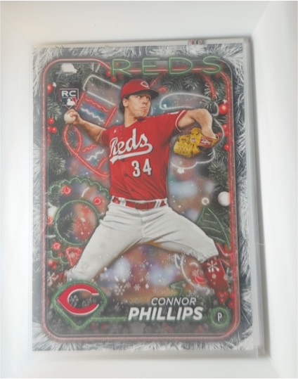 2024 Topps Holiday #H198 Connor Phillips — front