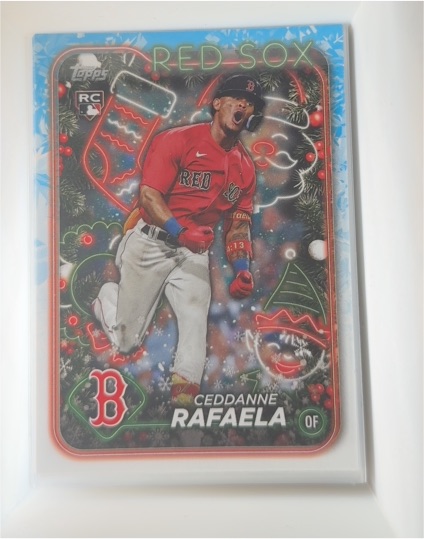 2024 Topps Holiday #H121 Ceddanne Rafaela — front