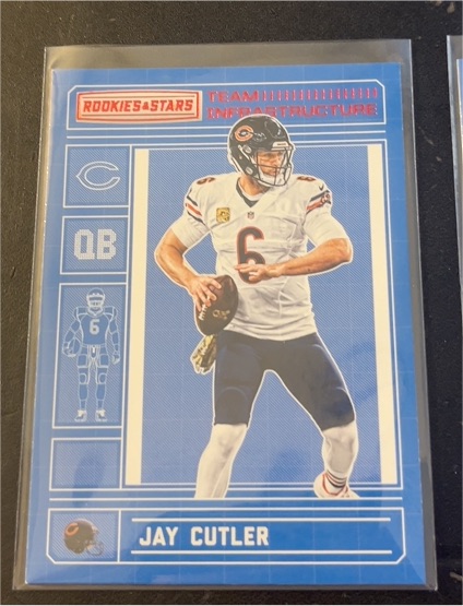 2016 Panini Rookies & Stars Team Infrastructure #12 Jay Cutler — front