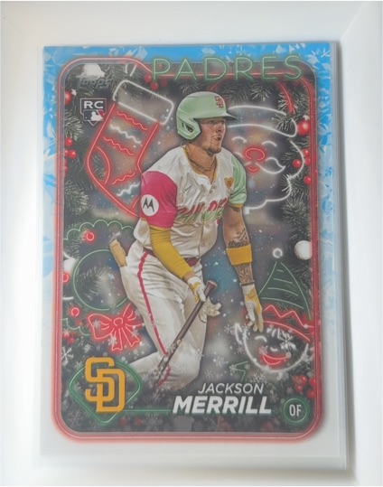 2024 Topps Holiday #H160 Jackson Merrill — front