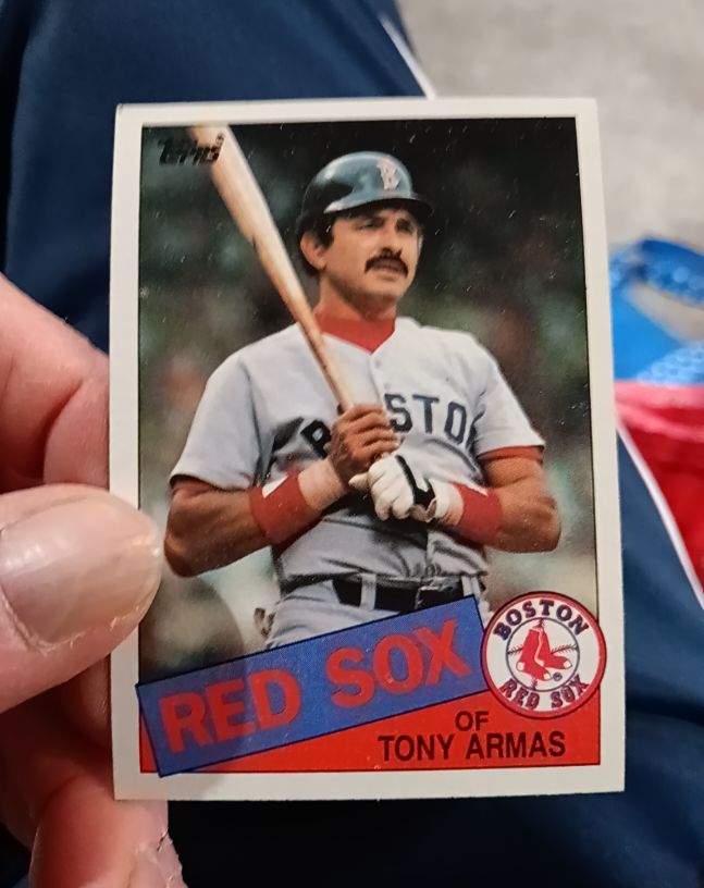 1985 Topps #785 Tony Armas — front