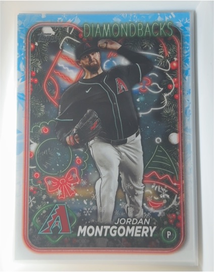 2024 Topps Holiday #H152 Jordan Montgomery — front