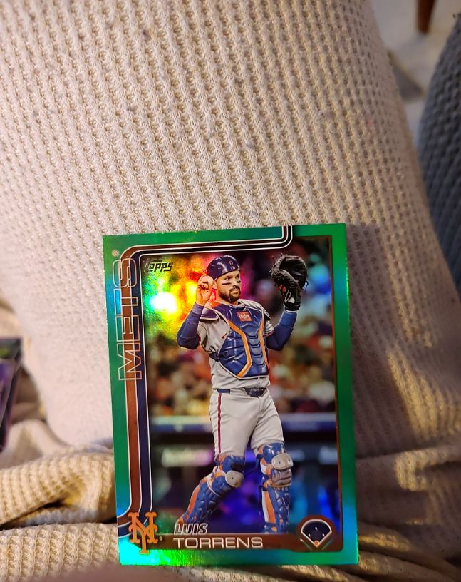 2025 Topps #METS Luis Torrens — front
