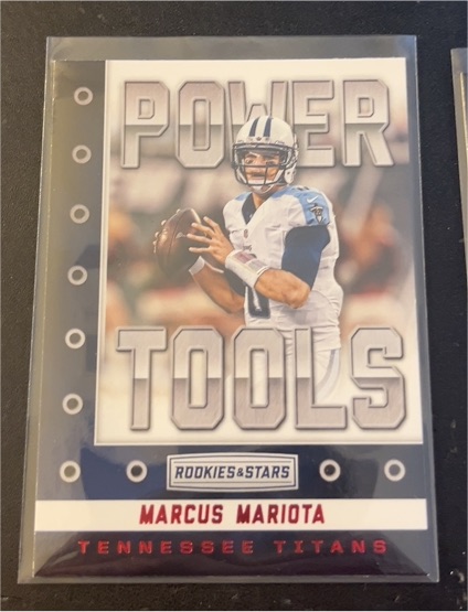 2016 Panini Rookies & Stars #16 Marcus Mariota Power Tools — front