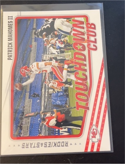 2021 Panini Rookies & Stars #TDC-9 Patrick Mahomes II Touchdown Club — front
