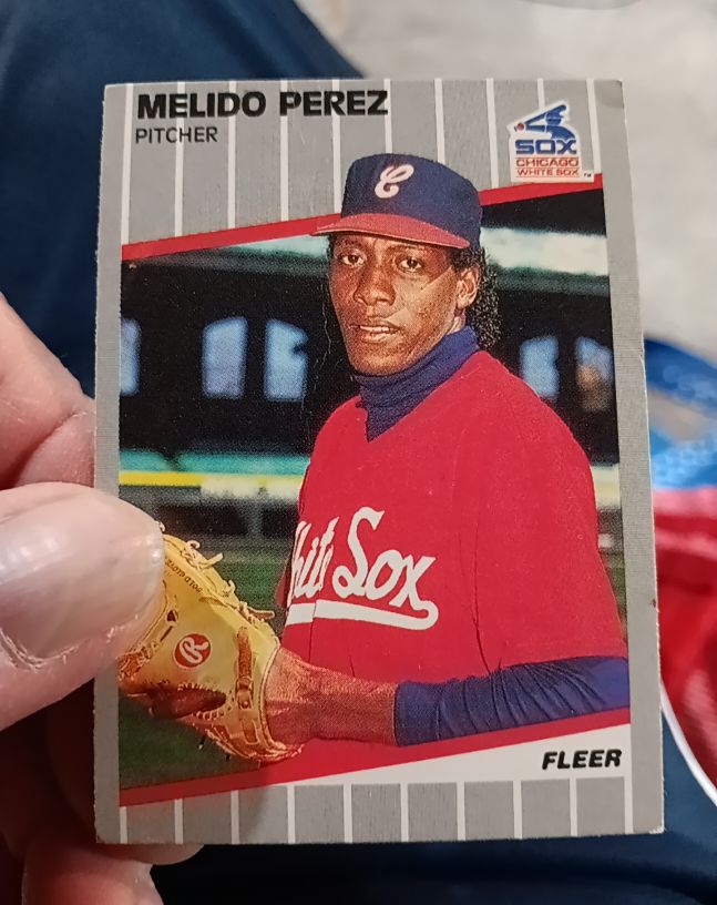 1989 Fleer #509 Melido Perez — front