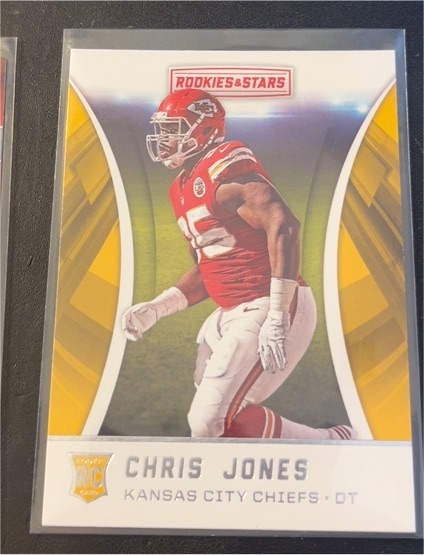 2016 Panini Rookies & Stars #225 Chris Jones — front