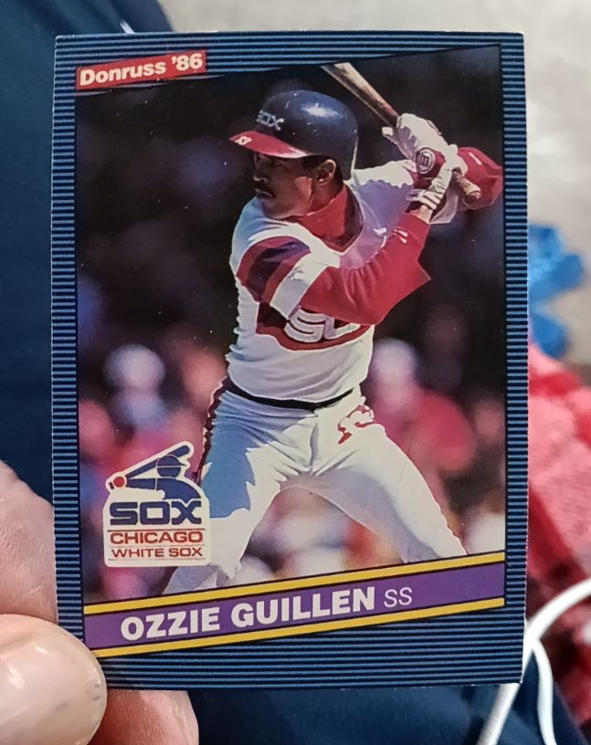 1986 Donruss #208 Ozzie Guillen — front