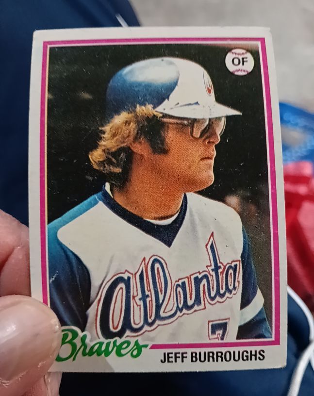 1978 Topps #130 Jeff Burroughs — front