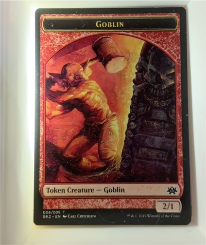 2019 Magic: The Gathering #006 Goblin Token — front