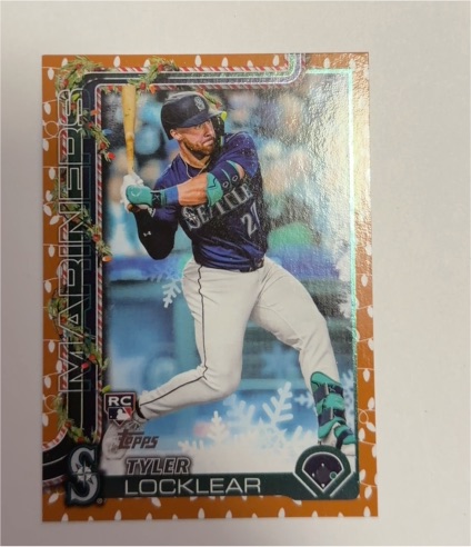 2025 Topps Holiday #H165 Tyler Locklear — front