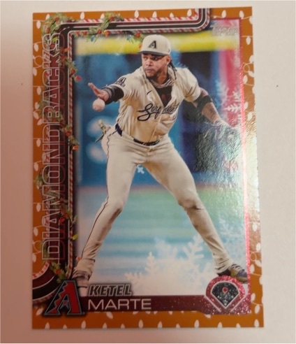 2025 Topps Holiday #H43 Ketel Marte — front