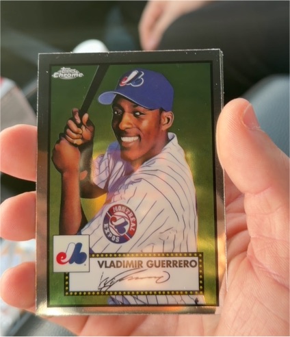 2021 Topps Chrome Platinum Anniversary #521 Vladimir Guerrero — front