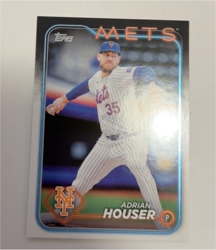 2024 Topps Update #US145 Adrian Houser — front