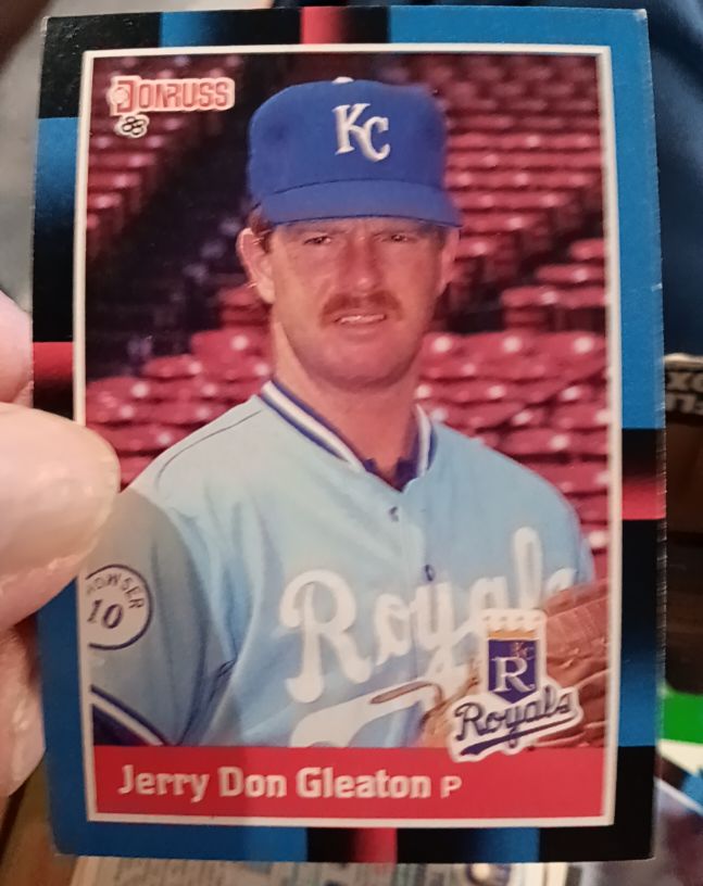 1988 Donruss #547 Jerry Don Gleaton — front
