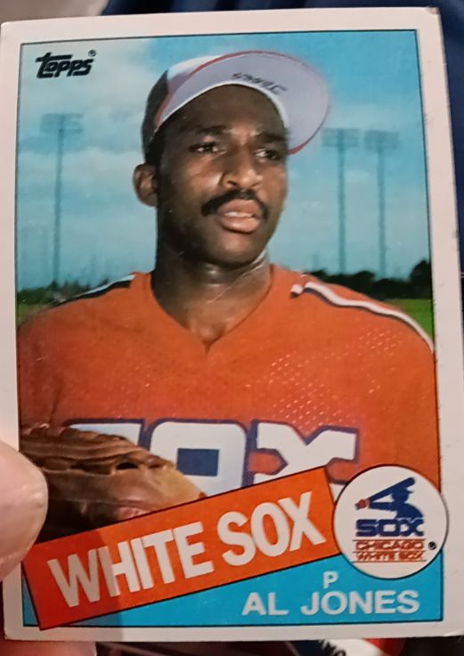 1985 Topps #437 Al Jones — front
