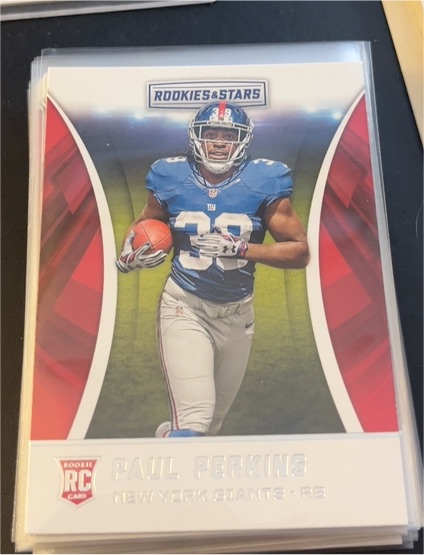 2016 Panini Rookies & Stars #171 Paul Perkins — front
