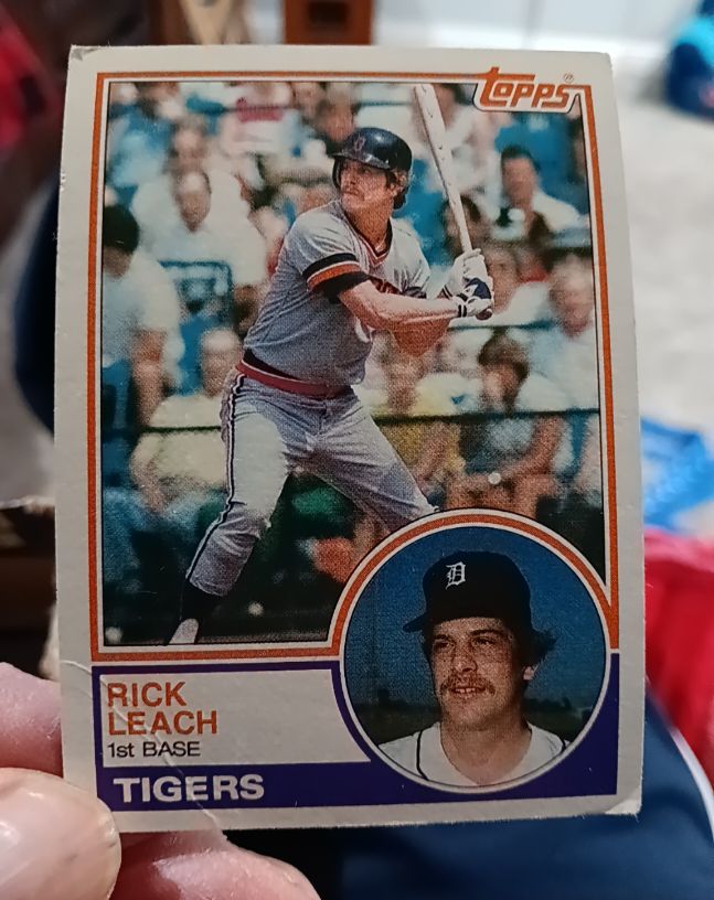 1983 Topps #147 Rick Leach — front