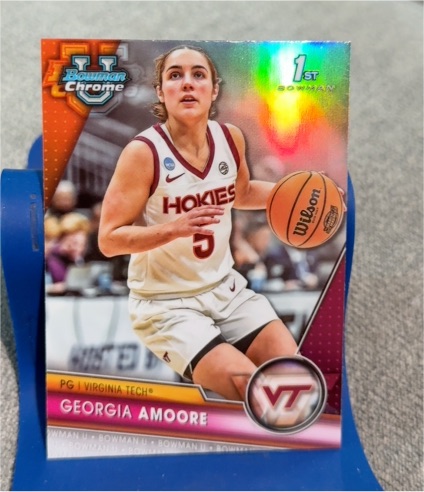 2023-24 Bowman University Chrome #2 Georgia Amoore — front
