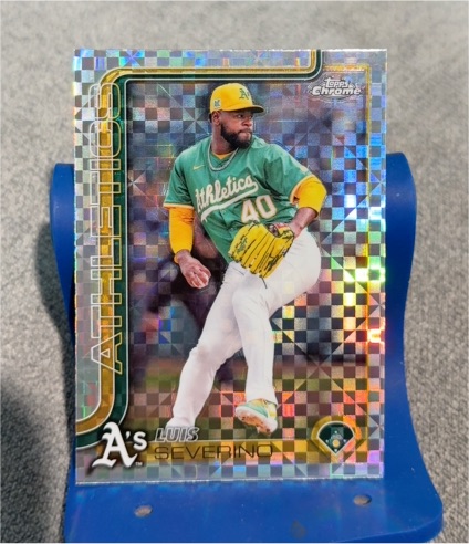 2025 Topps Chrome #241 Luis Severino — front