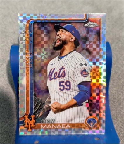 2025 Topps Chrome #287 Sean Manaea — front