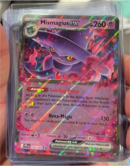 2025 Pokémon ME02: Phantasmal Flames #036/094 Mismagius ex — front