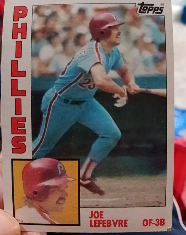 1984 Topps #148 Joe Lefebvre — front