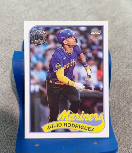 2024 Topps Series 1 1989 Topps #89B-66 Julio Rodriguez — front