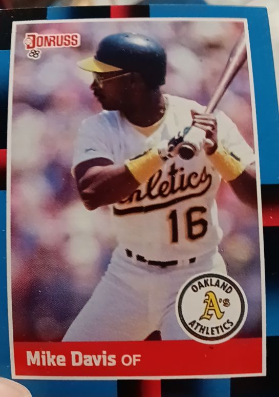 1988 Donruss #281 Mike Davis — front