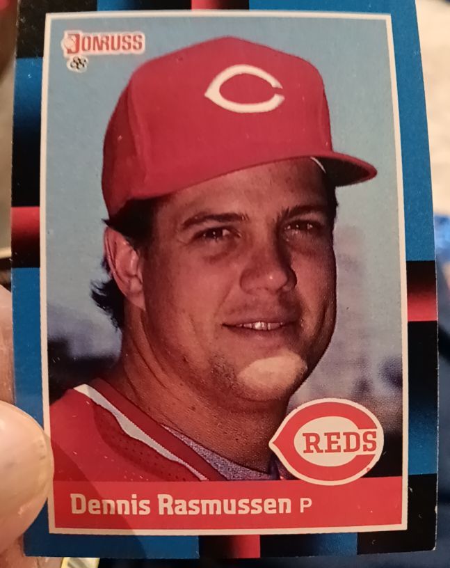 1988 Donruss #575 Dennis Rasmussen — front