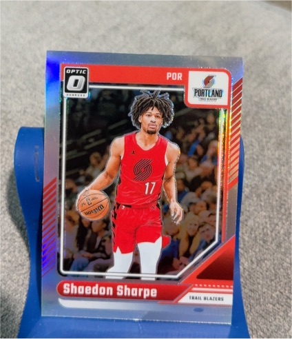 2024-25 Panini Donruss Optic #175 Shaedon Sharpe — front