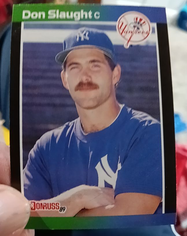 1989 Donruss #190 Don Slaught — front