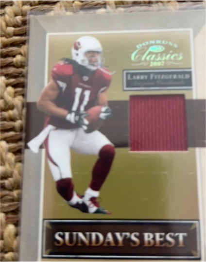2007 Donruss Classics #SB-10 Larry Fitzgerald Sunday's Best — front