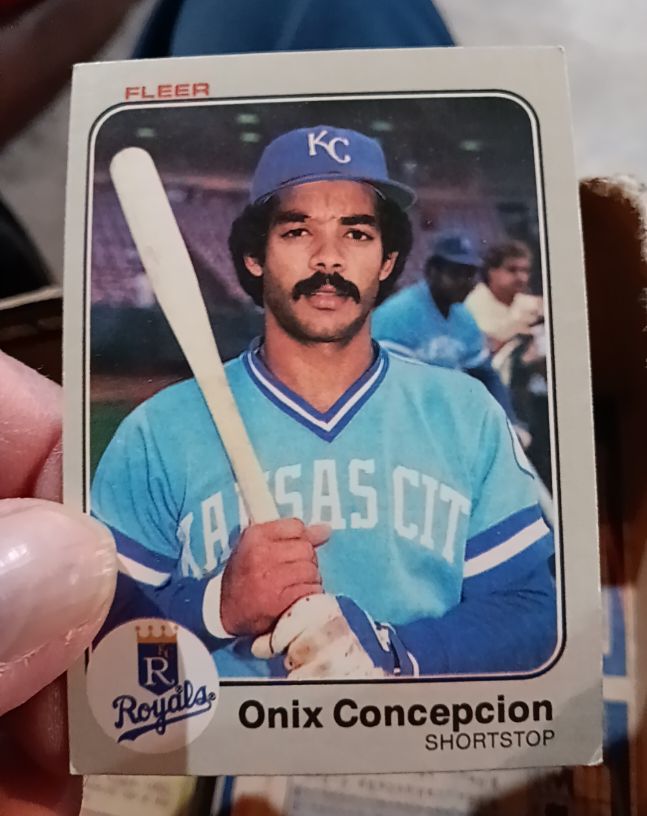 1983 Fleer #110 Onix Concepcion — front