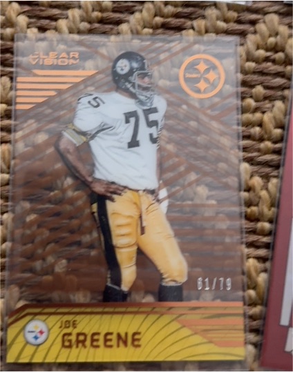 2016 Panini Clear Vision #75 Joe Greene — front