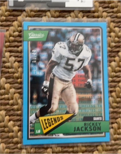2018 Panini Classics #155 Rickey Jackson — front