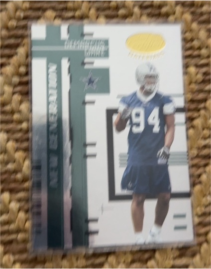 2005 Leaf Certified Materials #153 DeMarcus Ware Generation Rookie — front