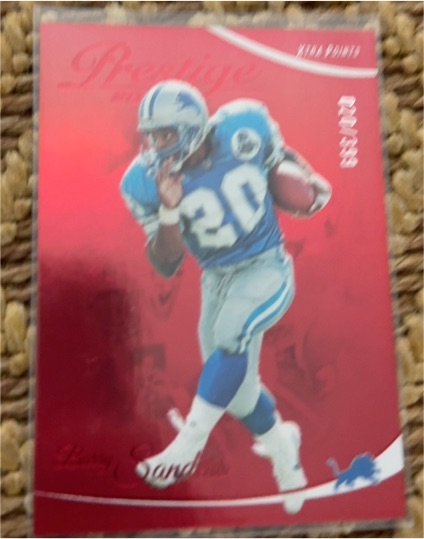 2023 Panini Prestige #100 Barry Sanders — front
