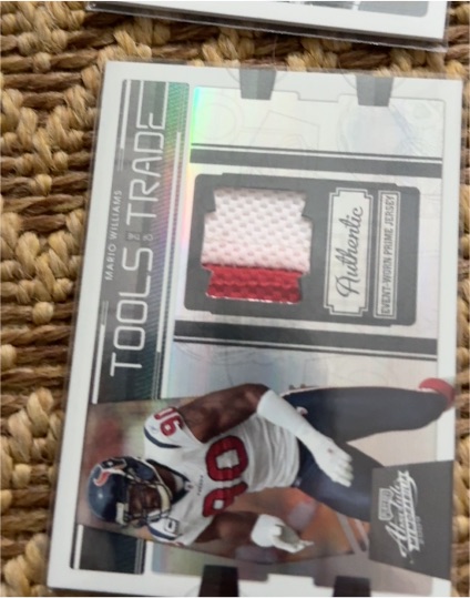 2009 Playoff Absolute Memorabilia Tools of the Trade Mario Williams — front