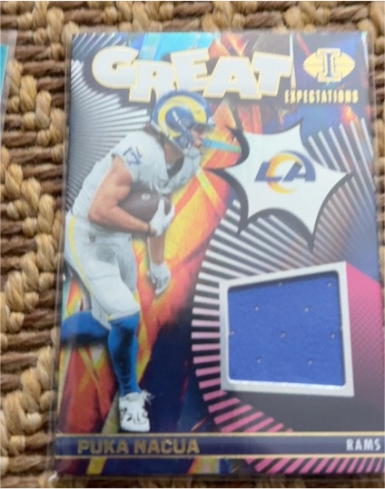 2024 Panini Illusions Great Expectations #GE-PNA Puka Nacua — front
