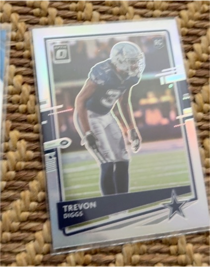 2020 Panini Donruss Optic #110 Trevon Diggs Rookie Dallas Cowboys — front