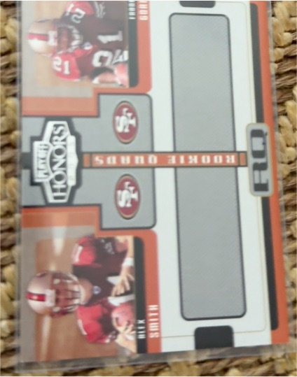 2005 Playoff Honors #RT-1 Alex Smith / Frank Gore Rookie Tandem — front