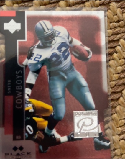 1998 Upper Deck Black Diamond Premium Cut #PC22 Emmitt Smith — front