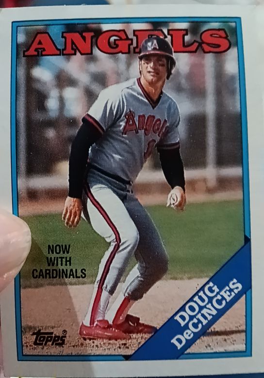 1988 Topps #446 Doug DeCinces — front