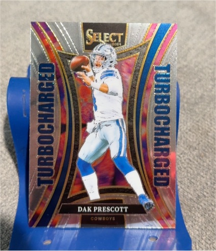 2024 Panini Select #17 Dak Prescott Turbocharged — front