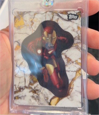 2025 Topps Marvel Comic Book Heroes 1975 Golden Anniversary #75 Iron Man — front