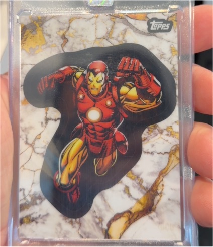 2025 Topps Marvel Comic Book Heroes #122 Iron Man — front