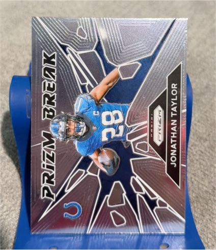 2024 Panini Prizm #4 Jonathan Taylor Prizm Break — front