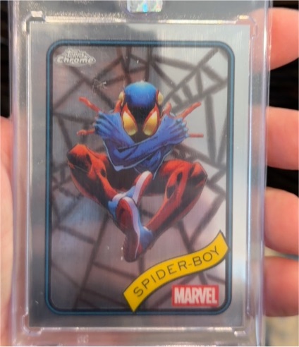 2025 Topps Chrome Marvel #57 Spider-Boy — front