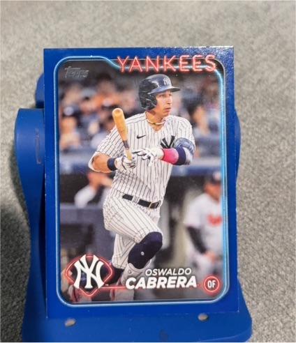 2024 Topps Series 2 #479 Oswaldo Cabrera — front
